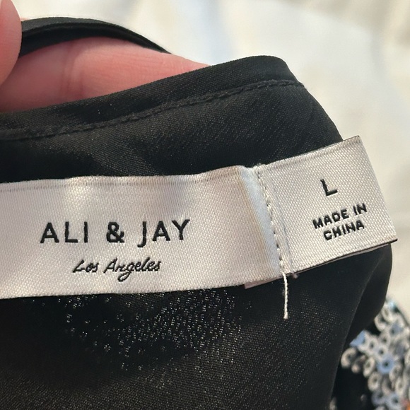 Black sequin mini dress worn once to homecoming! - Picture 3 of 3